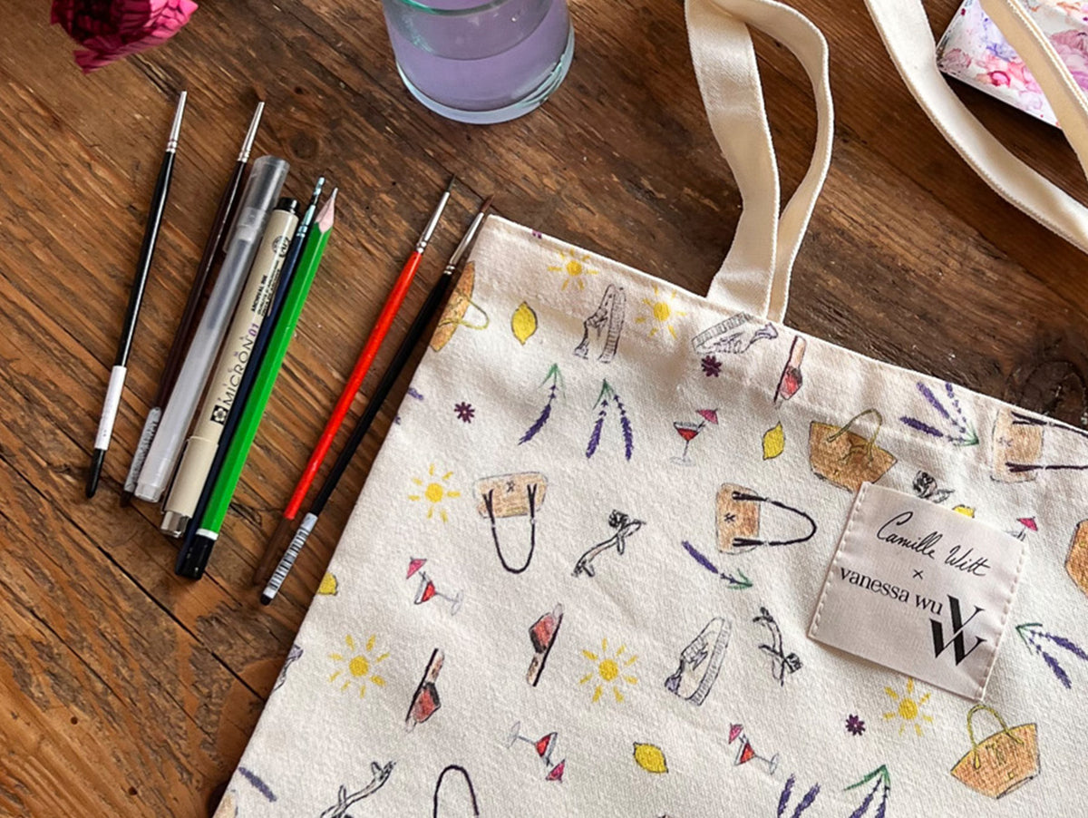 Camille Witt x Vanessa Wu : quand l’art rencontre la mode !