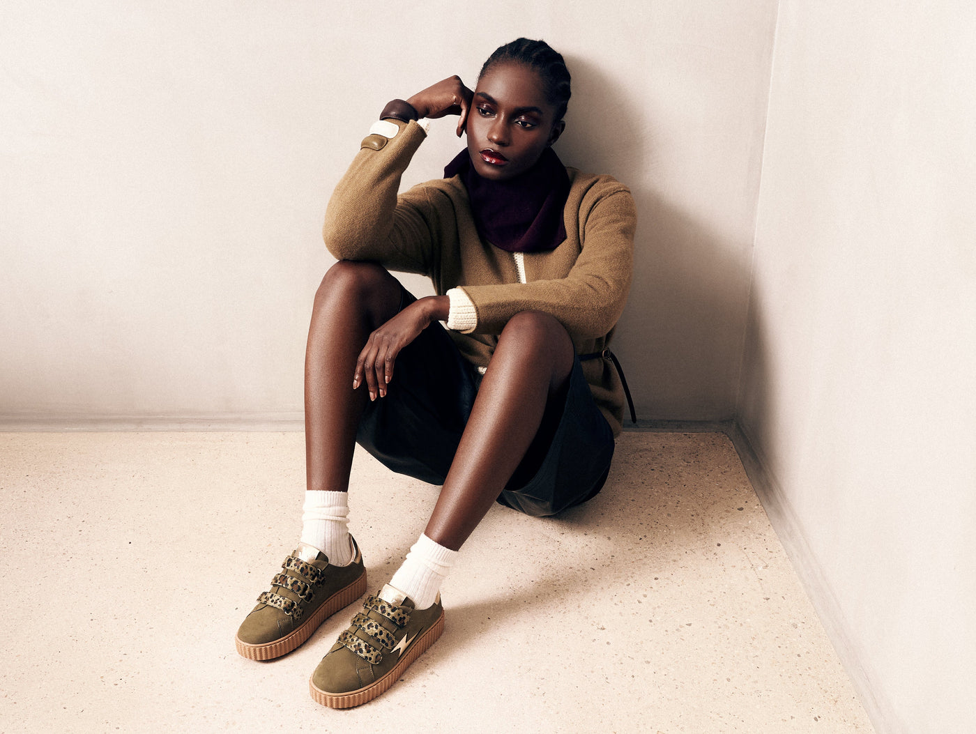 Green sneakers: spring's must-have trend