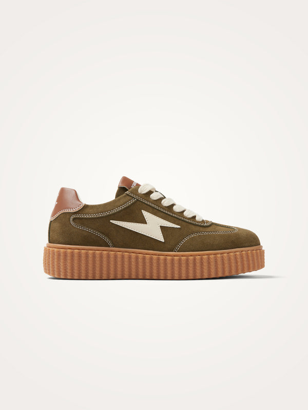 MAGGIE Emblem Lace sneakers