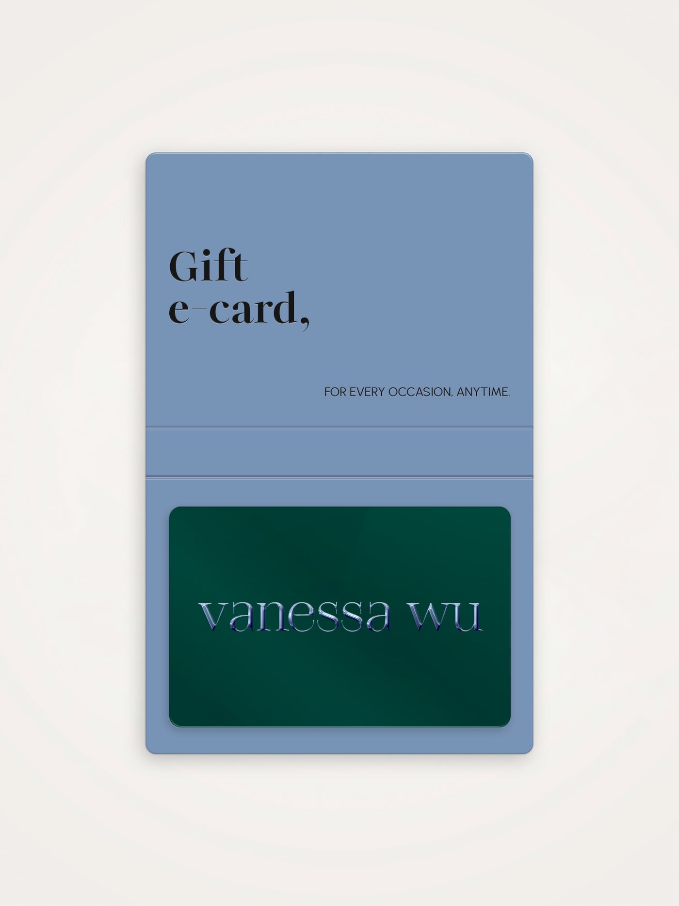 Gift e-card