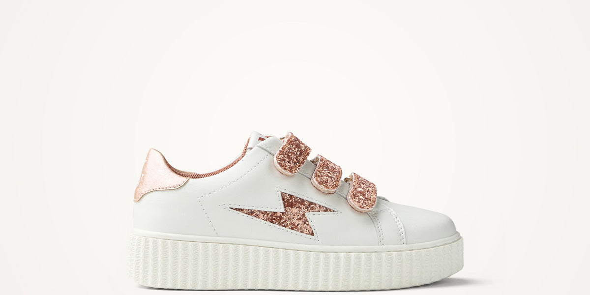 Baskets DES PETITS HAUTS MAIA - Pointure 40 - Couleur Ecru Rose - Tissu - Neuf Avec Boîte