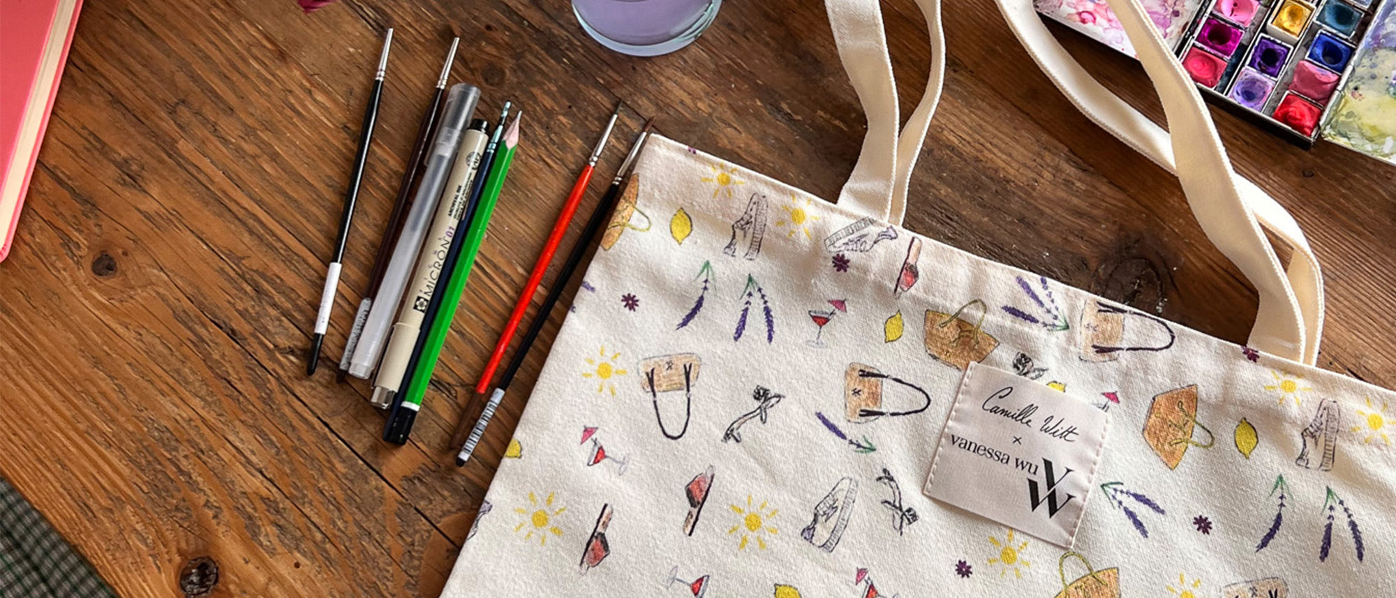 Camille Witt x Vanessa Wu : quand l’art rencontre la mode !