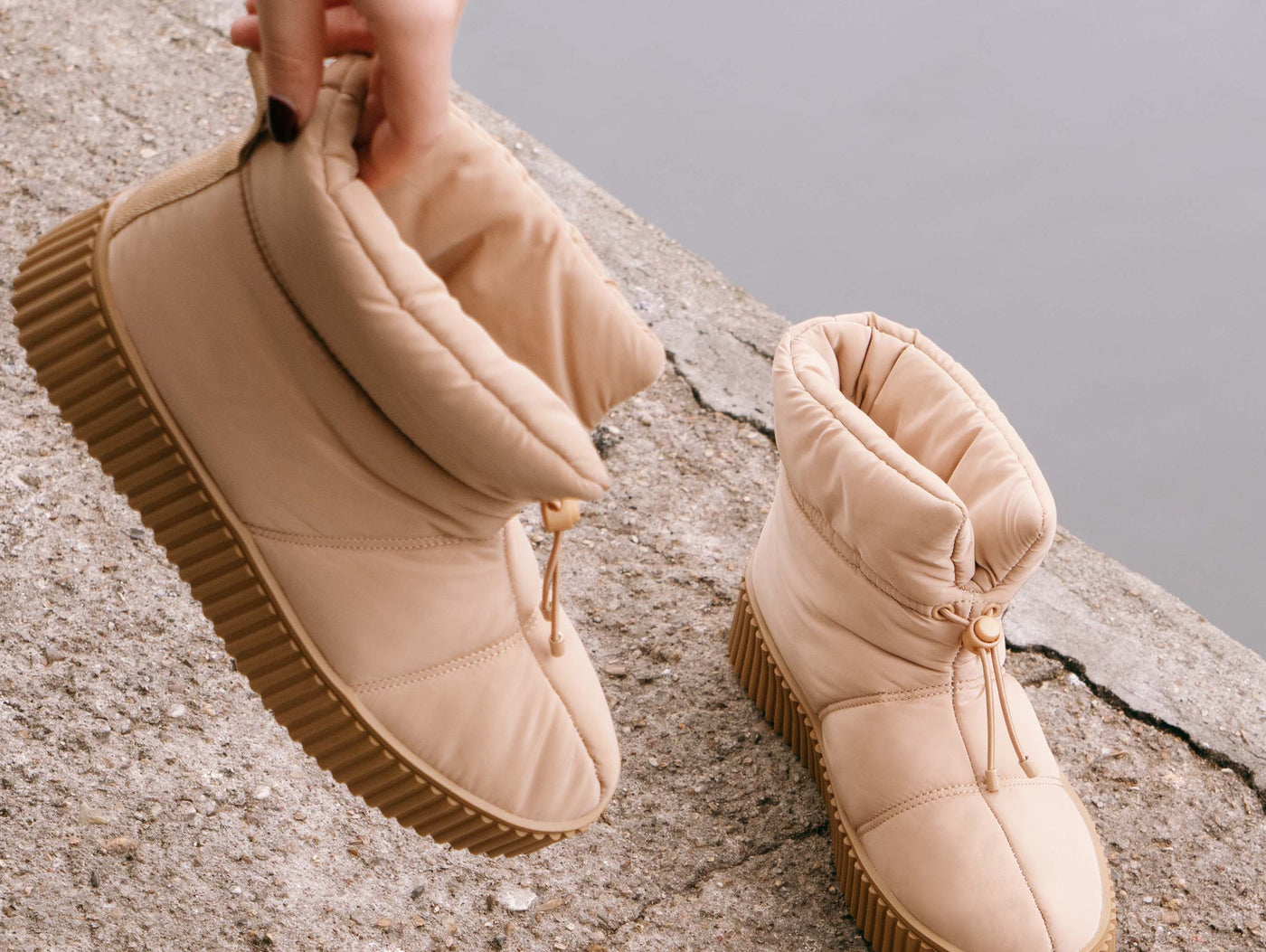 What every girl dreams of... Chic and cosy footwear!