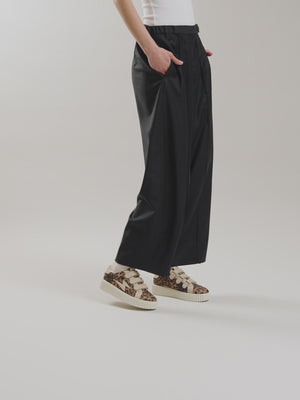 Vanessa Wu Baskets éclair avec semelle à chevrons Femme Léopard 