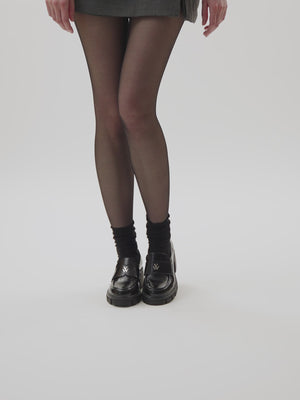 Mocassins à talon noirs femme Vanessa WuMocassins à talon noirs femme Vanessa Wu