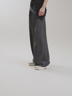 Vanessa Wu Baskets monogramme avec semelle running à lacets Femme Rose et Or 